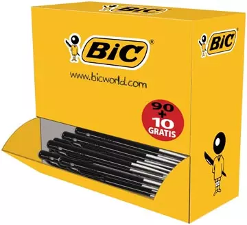 Een Bic balpen M10 Clic voordeelpak zwart koop je bij ShopXPress