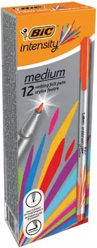 Een Bic fineliner Intensity, medium, oranje koop je bij ShopXPress