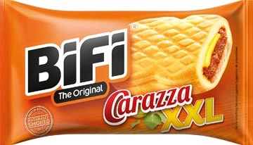 Een Bifi carazza pizza XXL, 75 gram koop je bij ShopXPress