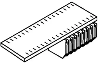 Een Bisley lateraal systeemlegbord voor Basic roldeurkast, 120 cm, zwart koop je bij ShopXPress