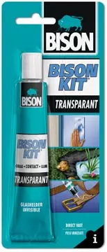 Een Bison kit contactlijm Transparant koop je bij ShopXPress