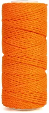 Een Bouhon macramétouw 200 g, ca.130 m, dikte: 2 mm, oranje koop je bij ShopXPress