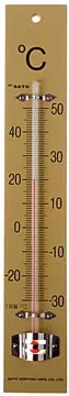 Een Bouhon thermometer 25 x 4 cm, hout koop je bij ShopXPress