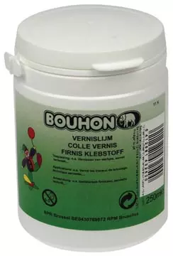 Een Bouhon vernislijm flacon van 250 ml koop je bij ShopXPress