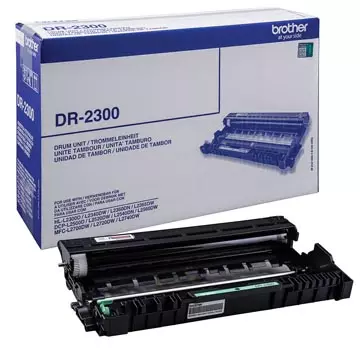 Een Brother drum, 12.000 pagina's, OEM DR-2300, zwart koop je bij ShopXPress