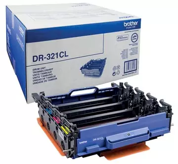 Een Brother drum, 25.000 pagina's, OEM DR-321CL, zwart koop je bij ShopXPress