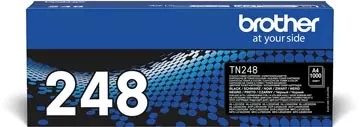 Een Brother toner, 1.000 pagina's, OEM TN-248BK, zwart koop je bij ShopXPress