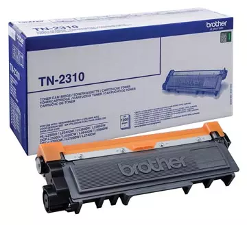 Een Brother toner, 1.200 pagina's, OEM TN-2310, zwart koop je bij ShopXPress