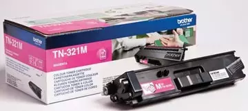 Een Brother toner, 1.500 pagina's, OEM TN-321M, magenta koop je bij ShopXPress