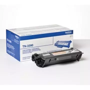 Een Brother toner, 12.000 pagina's, OEM TN-3390, zwart koop je bij ShopXPress