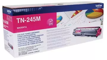 Een Brother toner, 2.200 pagina's, OEM TN-245M, magenta koop je bij ShopXPress