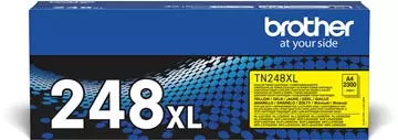 Een Brother toner, 2.300 pagina's, OEM TN-248XLY, geel koop je bij ShopXPress