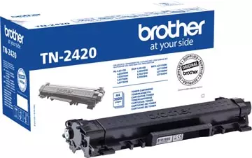 Een Brother toner, 3.000 pagina's, OEM TN-2420, zwart koop je bij ShopXPress