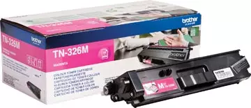 Een Brother toner, 3.500 pagina's, OEM TN-326M, magenta koop je bij ShopXPress