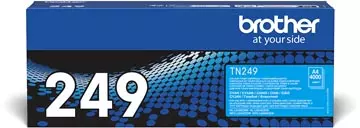 Een Brother toner, 4.000 pagina's, OEM TN-249C, cyaan koop je bij ShopXPress