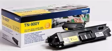 Een Brother toner, 6.000 pagina's, OEM TN-900Y, geel koop je bij ShopXPress