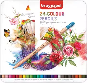 Een Bruynzeel kleurpotloden Expression, doos van 24 stuks koop je bij ShopXPress