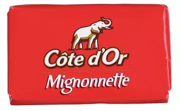 Een Côte d'Or chocolade Mignonnette, melkchocolade, doos van 120 stuks koop je bij ShopXPress