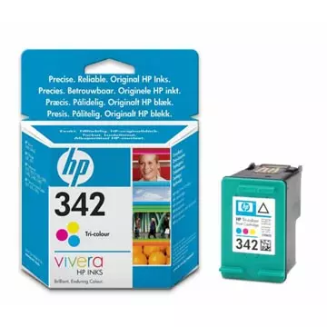 Een HP inktcartridge 342, 175 pagina's, OEM C9361EE, 3 kleuren koop je bij ShopXPress