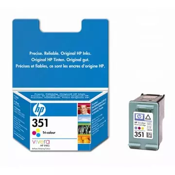 Een HP inktcartridge 351, 170 pagina's, OEM CB337EE, 3 kleuren koop je bij ShopXPress