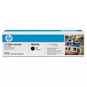 Een HP toner 125A, 2 200 pagina's, OEM CB540A, zwart koop je bij ShopXPress