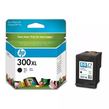 Een HP inktcartridge 300XL, 600 pagina's, OEM CC641EE, zwart koop je bij ShopXPress