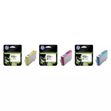 Een HP inktcartridge 920XL, 700 pagina's, OEM CD974AE, geel koop je bij ShopXPress