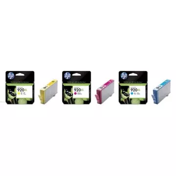 Een HP inktcartridge 920XL, 1.200 pagina's, OEM CD975AE, zwart koop je bij ShopXPress