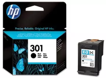 Een HP inktcartridge 301, 190 pagina's, OEM CH561EE, zwart koop je bij ShopXPress