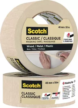 Een Scotch classic afplaktape, ft 48 mm x 50 m koop je bij ShopXPress