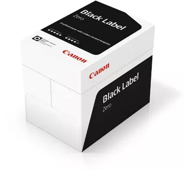 Een Canon Black Label Zero printpapier ft A3, 80 g, pak van 500 vel koop je bij ShopXPress