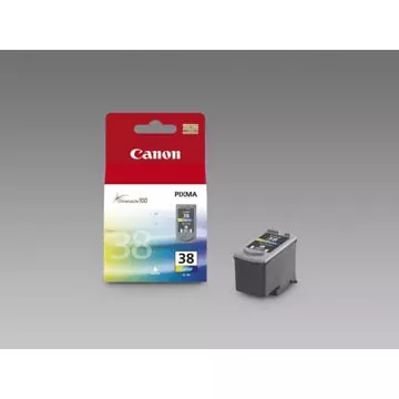 Een Canon inktcartridge CL-38, 207 pagina's, OEM 2146B001, 3 kleuren koop je bij ShopXPress