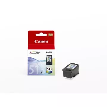 Een Canon inktcartridge CL-513, 349 pagina's, OEM 2971B001, 3 kleuren koop je bij ShopXPress