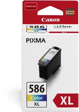 Buy your Canon inktcartridge CL-586XL, 300 pagina's, OEM 6226C001, 3 kleuren at Supplierz BV