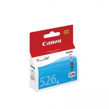 Een Canon inktcartridge CLI-526C, 462 pagina's, OEM 4541B001, cyaan koop je bij ShopXPress