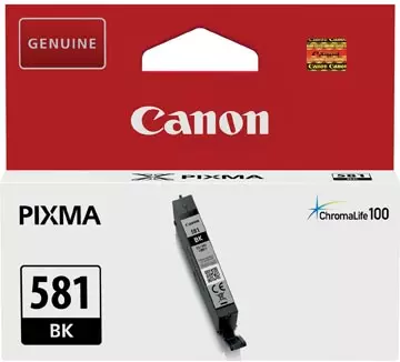 Een Canon inktcartridge CLI-581BK, 200 foto's, OEM 2106C001, zwart koop je bij ShopXPress