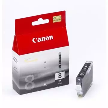 Een Canon inktcartridge CLI-8BK, 535 pagina's, OEM 0620B001, zwart koop je bij ShopXPress