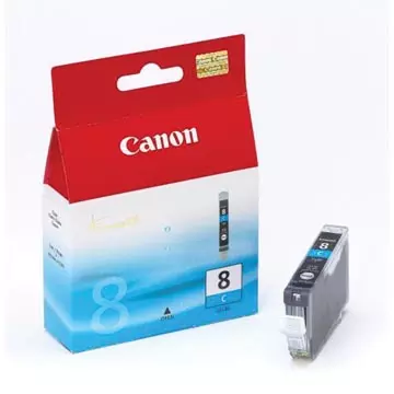 Een Canon inktcartridge CLI-8C, 420 pagina's, OEM 0621B001, cyaan koop je bij ShopXPress