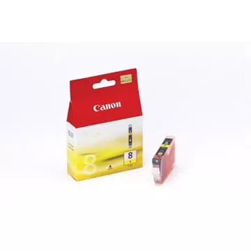 Een Canon inktcartridge CLI-8Y, 530 pagina's, OEM 0623B001, geel koop je bij ShopXPress