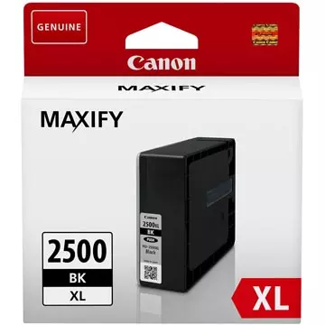 Een Canon inktcartridge PGI-2500XL, 2.500 pagina's, OEM 9254B001, zwart koop je bij ShopXPress