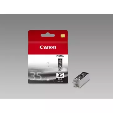 Een Canon inktcartridge PGI-35BK, 191 pagina's, OEM 1509B001, zwart koop je bij ShopXPress