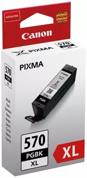 Een Canon inktcartridge PGI-570PGBK XL, 500 pagina's, OEM 0318C001, zwart koop je bij ShopXPress