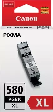 Een Canon inktcartridge PGI-580 PGBK XL, 400 pagina's, OEM 2024C001, zwart koop je bij ShopXPress