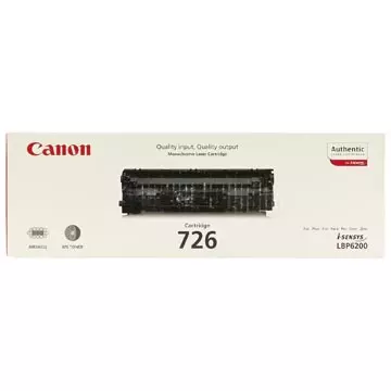 Een Canon toner 726, 2.100 pagina's, OEM 3483B002, zwart koop je bij ShopXPress