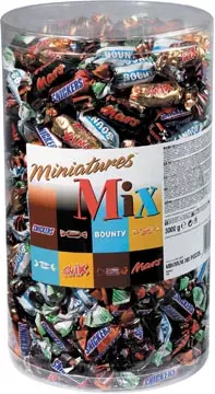 Een Celebrations Mixed Miniatures, tube van 3 kg (296 stuks) koop je bij ShopXPress