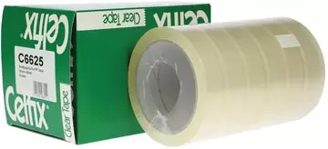 Een Celfix plakband PP ft 25 mm x 66 m koop je bij ShopXPress