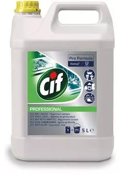 Een Cif Professional allesreiniger met bleekmiddel, fles van 5 l koop je bij ShopXPress