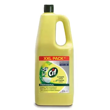 Een Cif schuurcrème citroen, flacon van 2 liter koop je bij ShopXPress