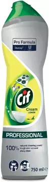 Een Cif schuurcrème lemon, flacon van 750 ml koop je bij ShopXPress