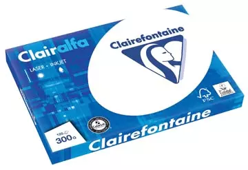 Een Clairefontaine Clairalfa presentatiepapier A3, 300 g, pak van 125 vel koop je bij ShopXPress